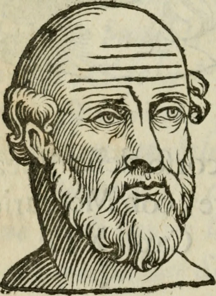 An illustration from La metoposcopia, ouero, Com[m]ensuratione delle linee della fronte : trattato, 1626, leaf 103