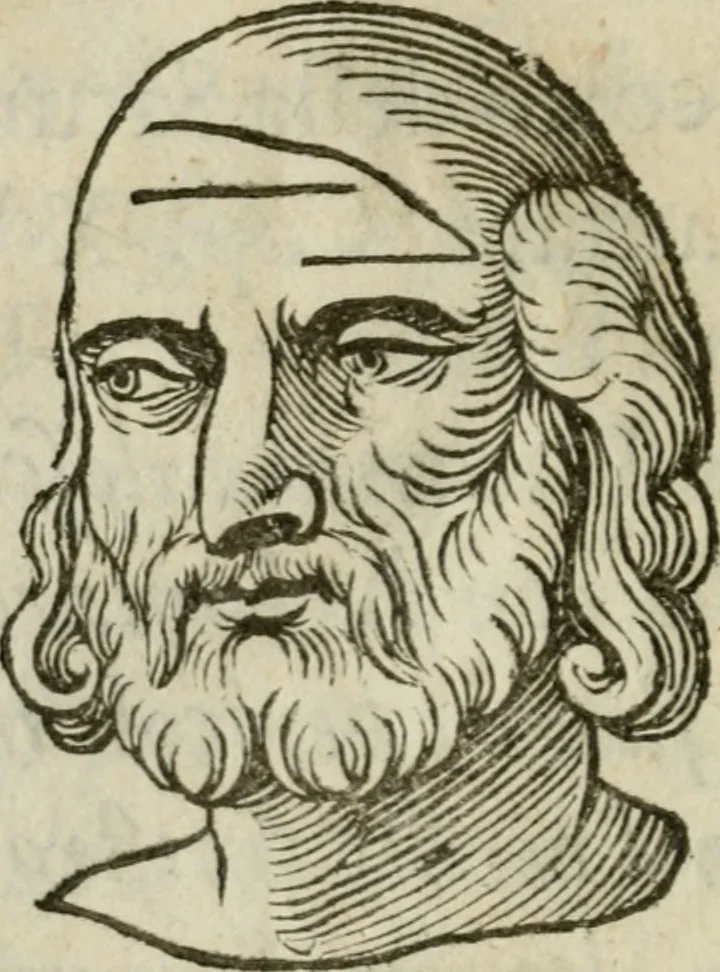 An illustration from La metoposcopia, ouero, Com[m]ensuratione delle linee della fronte : trattato, 1626, leaf 111