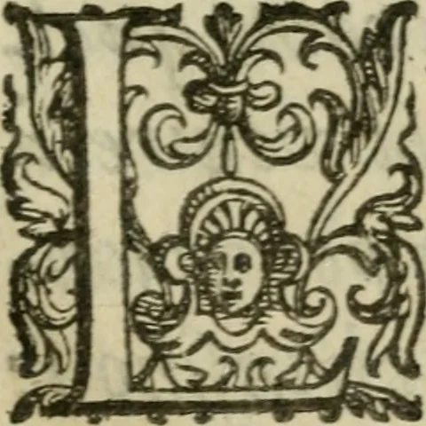 An illustration from La metoposcopia, ouero, Com[m]ensuratione delle linee della fronte : trattato, 1626, leaf 12