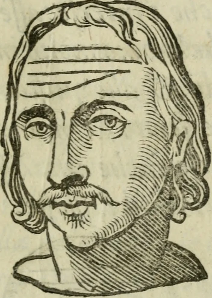 An illustration from La metoposcopia, ouero, Com[m]ensuratione delle linee della fronte : trattato, 1626, leaf 122