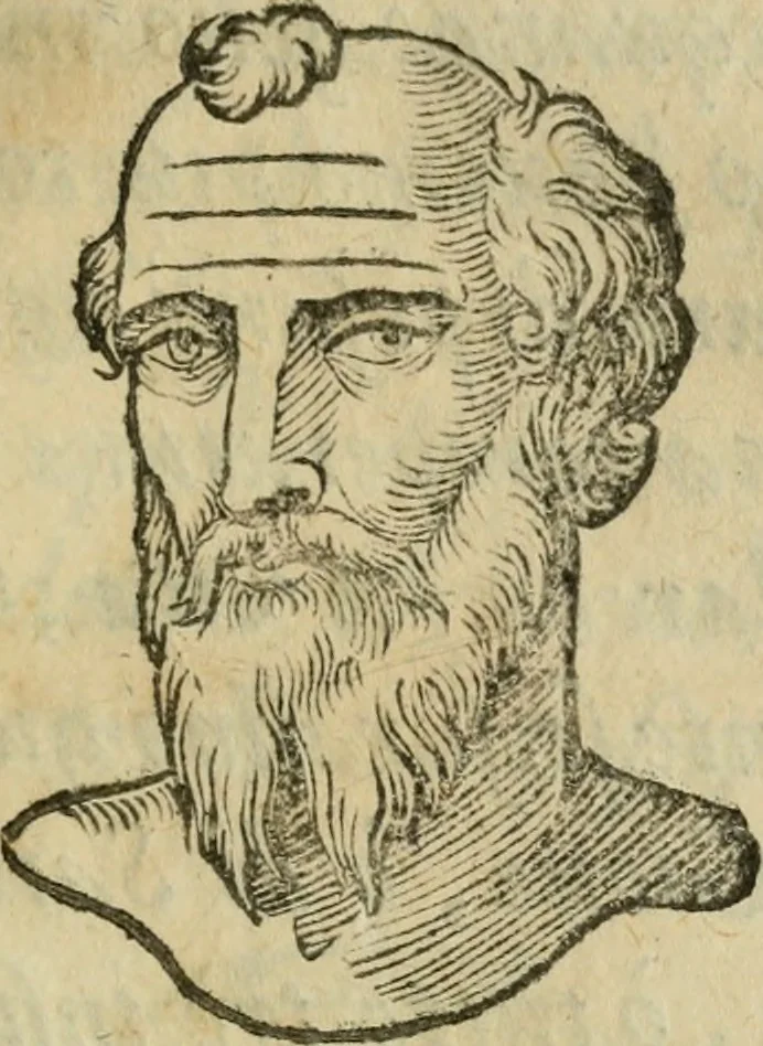 An illustration from La metoposcopia, ouero, Com[m]ensuratione delle linee della fronte : trattato, 1626, leaf 40
