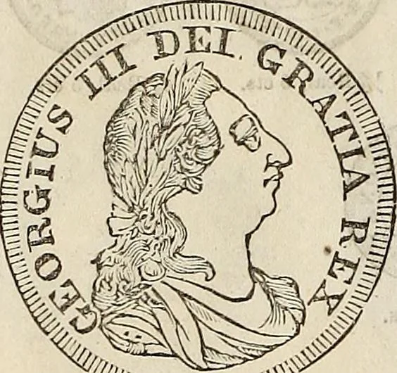 An illustration from Metropolitan coin book, containing accurate engravings of the various gold, silver and other coins now in circulation throughout the world;, 1865, leaf 17