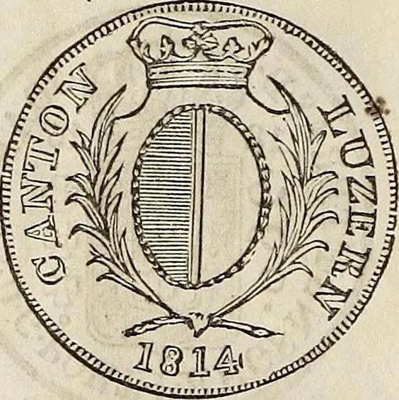 An illustration from Metropolitan coin book, containing accurate engravings of the various gold, silver and other coins now in circulation throughout the world;, 1865, leaf 25