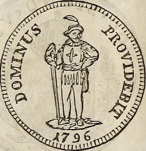 An illustration from Metropolitan coin book, containing accurate engravings of the various gold, silver and other coins now in circulation throughout the world;, 1865, leaf 25