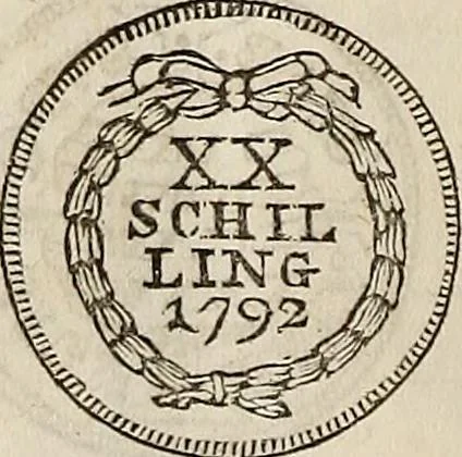 An illustration from Metropolitan coin book, containing accurate engravings of the various gold, silver and other coins now in circulation throughout the world;, 1865, leaf 25