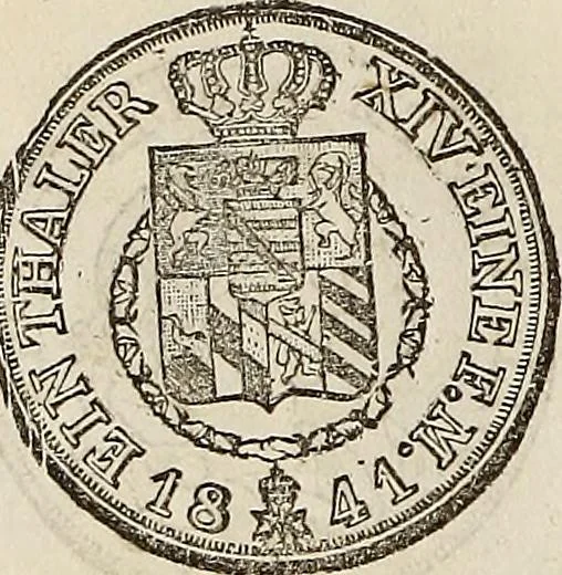 An illustration from Metropolitan coin book, containing accurate engravings of the various gold, silver and other coins now in circulation throughout the world;, 1865, leaf 33