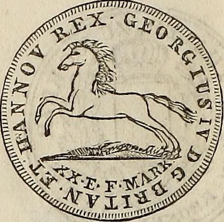 An illustration from Metropolitan coin book, containing accurate engravings of the various gold, silver and other coins now in circulation throughout the world;, 1865, leaf 35
