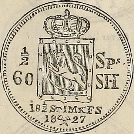 An illustration from Metropolitan coin book, containing accurate engravings of the various gold, silver and other coins now in circulation throughout the world;, 1865, leaf 42