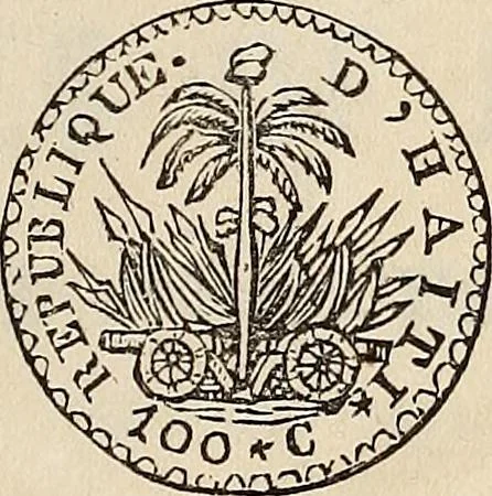 An illustration from Metropolitan coin book, containing accurate engravings of the various gold, silver and other coins now in circulation throughout the world;, 1865, leaf 46