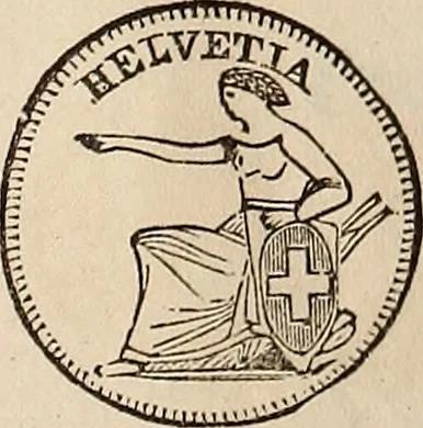 An illustration from Metropolitan coin book, containing accurate engravings of the various gold, silver and other coins now in circulation throughout the world;, 1865, leaf 46