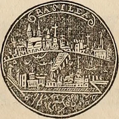 An illustration from Metropolitan coin book, containing accurate engravings of the various gold, silver and other coins now in circulation throughout the world;, 1865, leaf 46