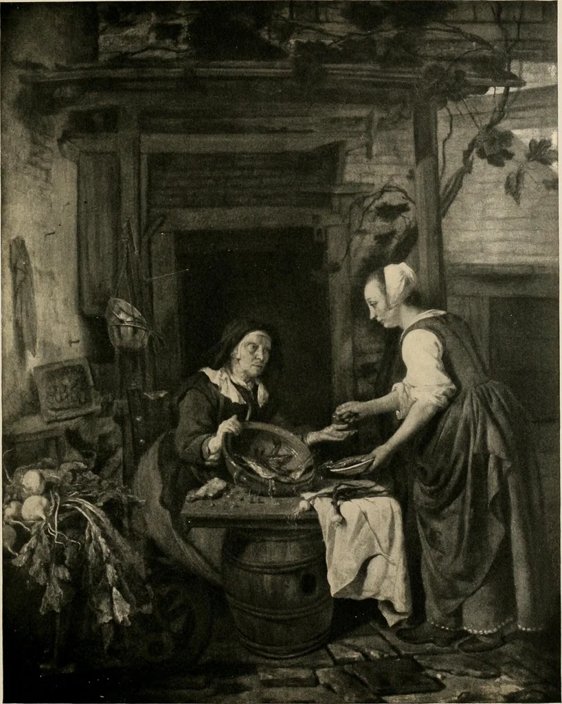 An illustration from Metsu, 1906, leaf 14