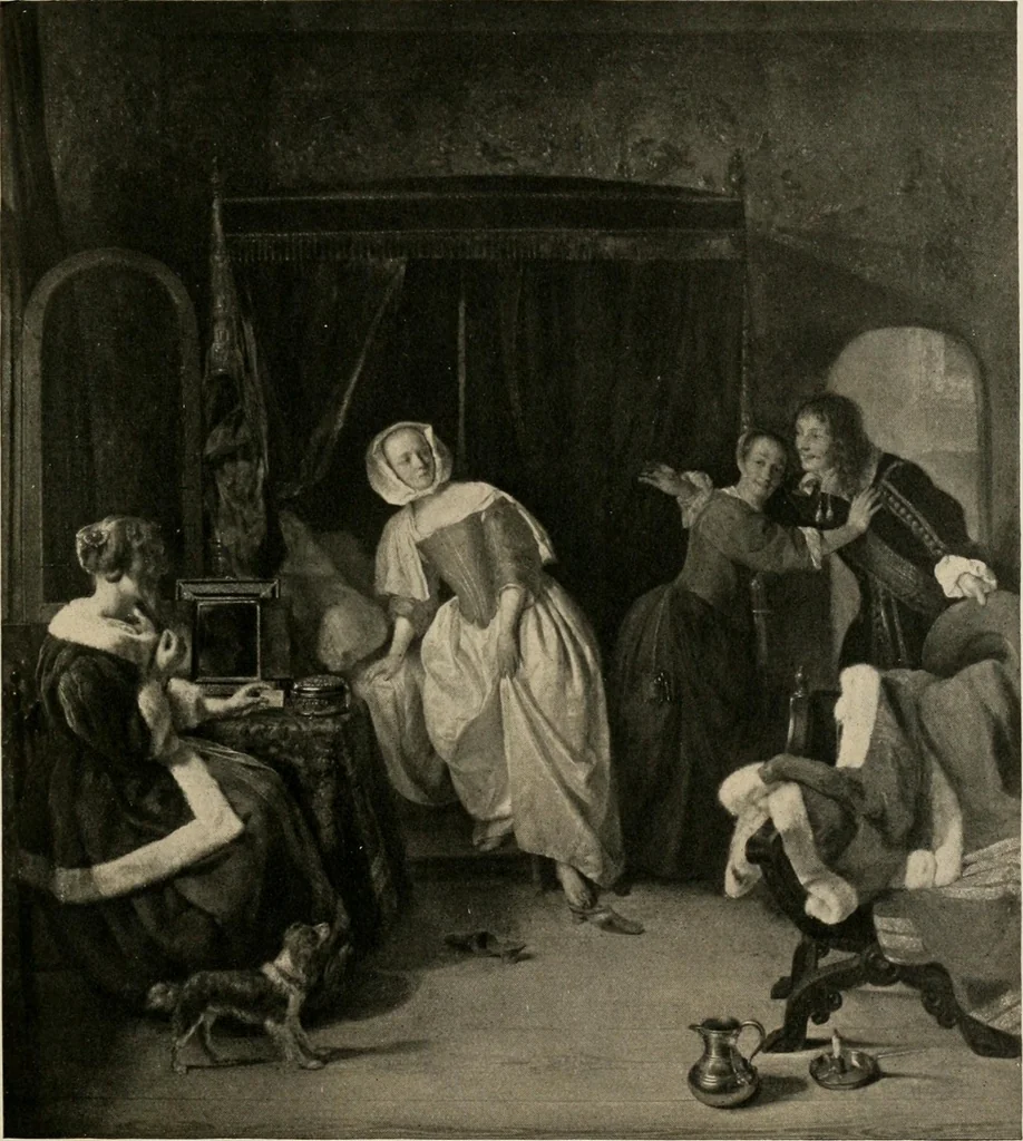 An illustration from Metsu, 1906, leaf 16