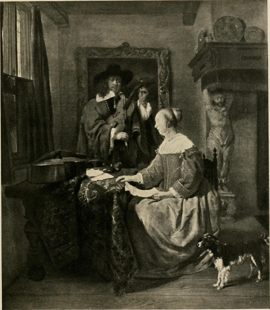 An illustration from Metsu, 1906, leaf 24