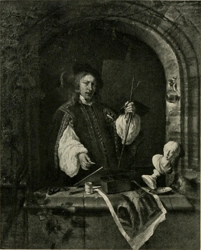 An illustration from Metsu, 1906, leaf 27