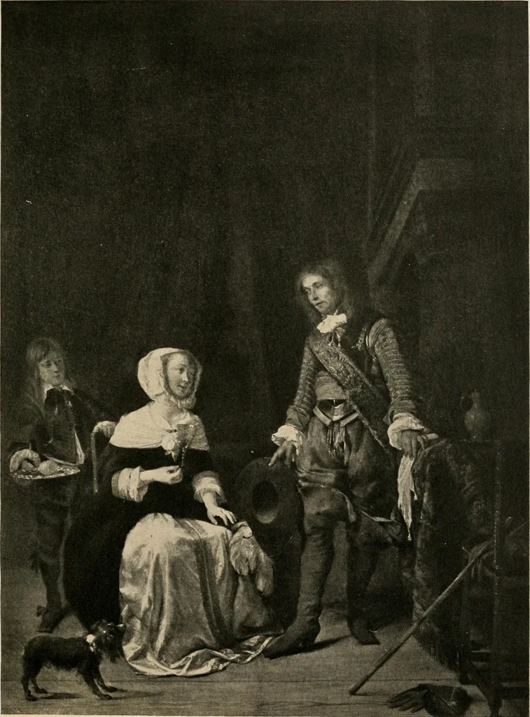 An illustration from Metsu, 1906, leaf 8