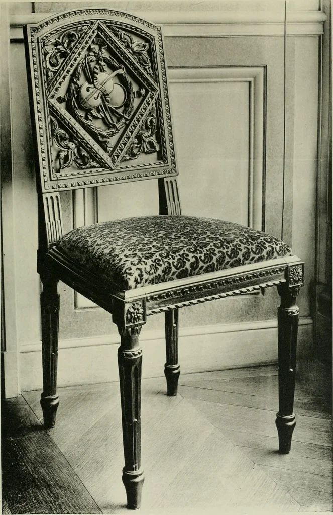 An illustration from Meubles, sièges, bronzes, dessins, 1900, leaf 14