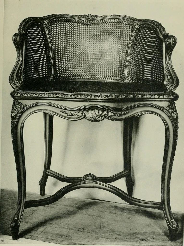An illustration from Meubles, sièges, bronzes, dessins, 1900, leaf 32