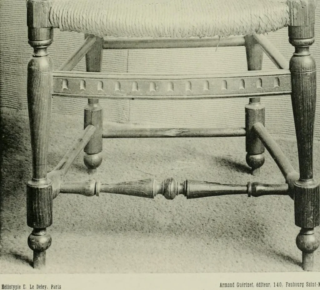An illustration from Meubles, sièges, bronzes, dessins, 1900, leaf 34