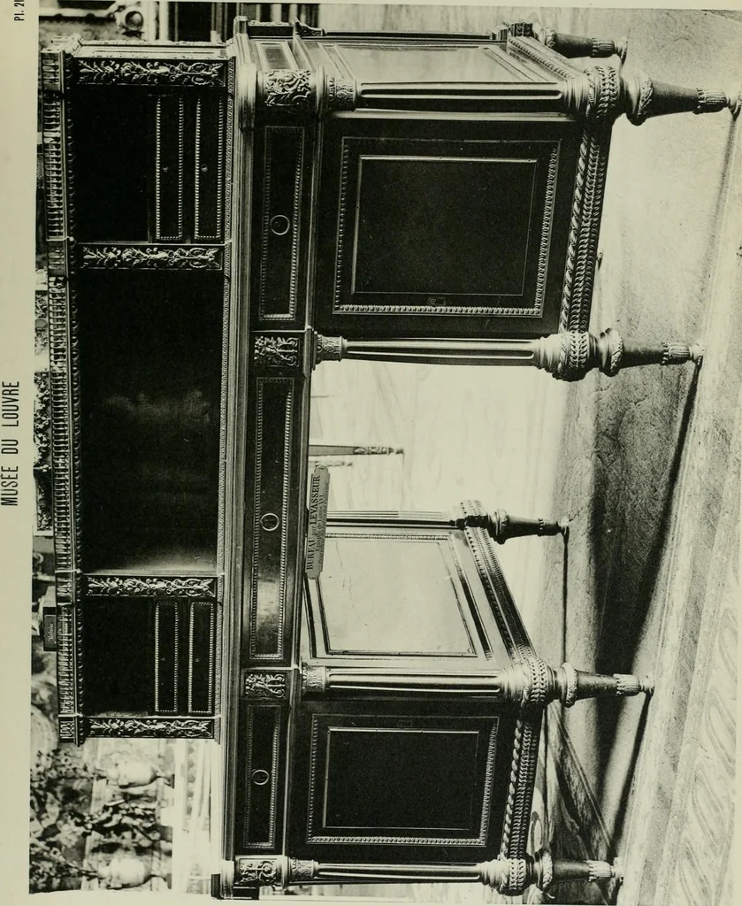 An illustration from Meubles, sièges, bronzes, dessins, 1900, leaf 42