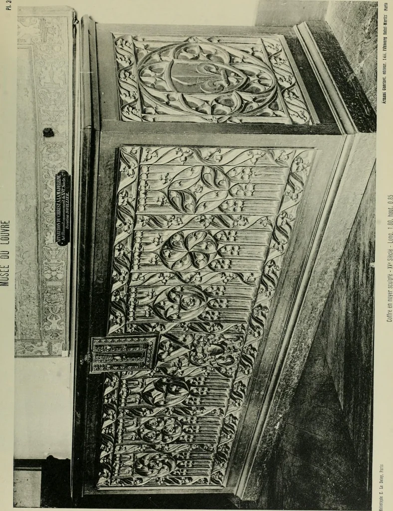 An illustration from Meubles, sièges, bronzes, dessins, 1900, leaf 52