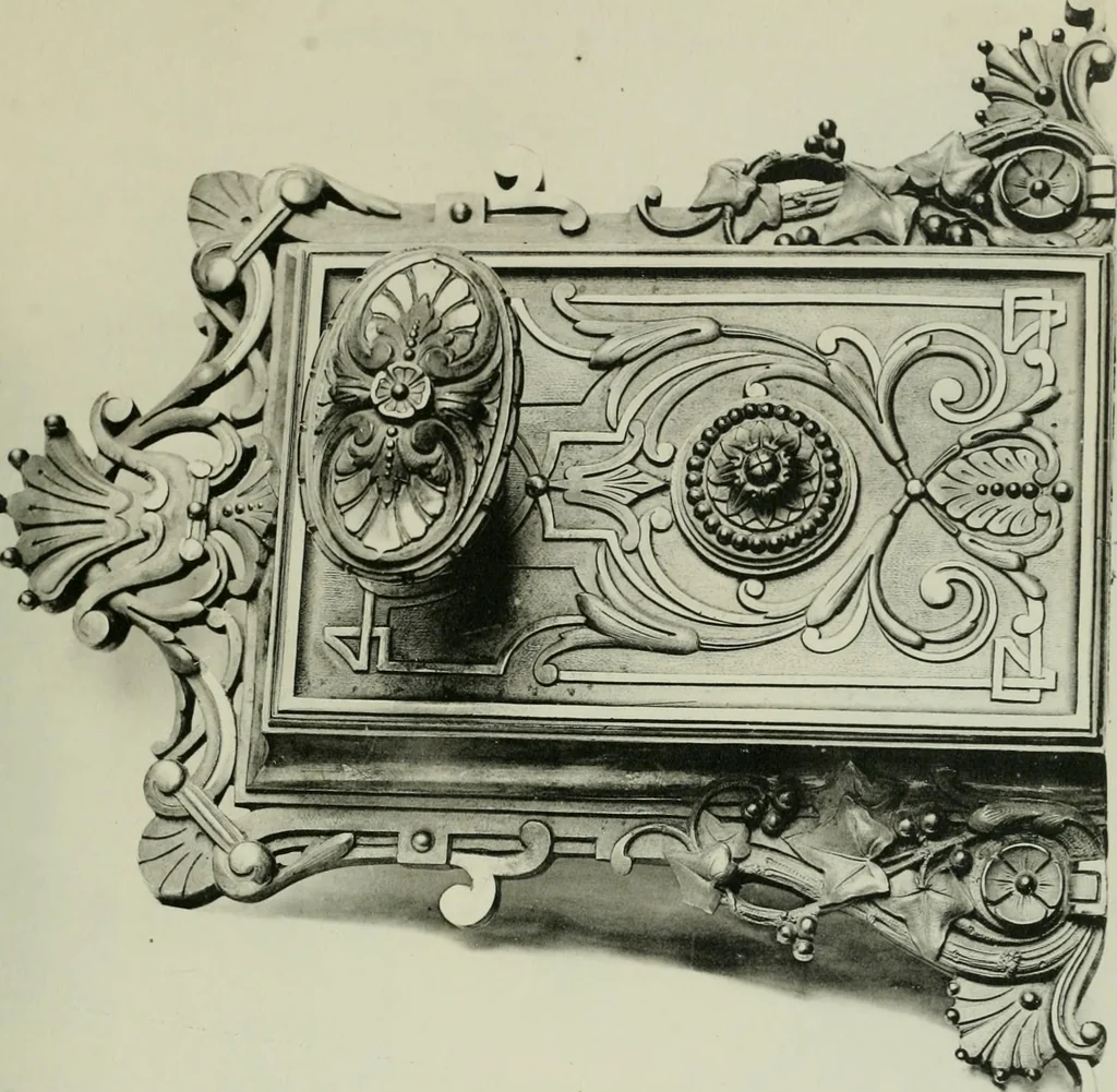 An illustration from Meubles, sièges, bronzes, dessins, 1900, leaf 74