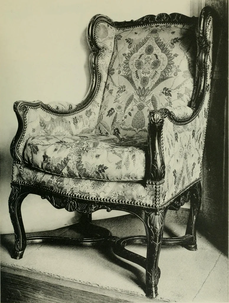 An illustration from Meubles, sièges, bronzes, dessins, 1900, leaf 8