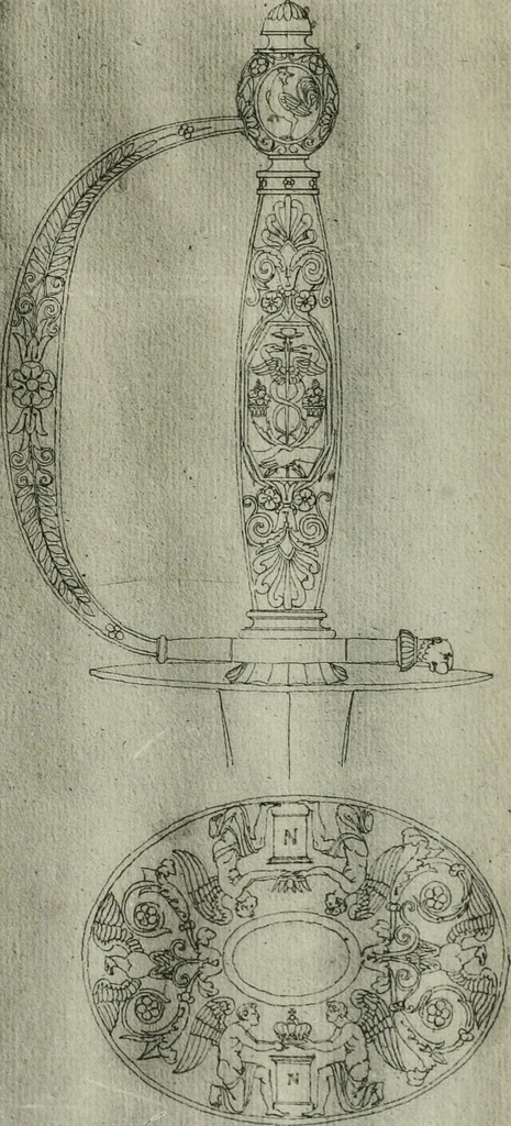 An illustration from Meubles, sièges, bronzes, dessins, 1900, leaf 82