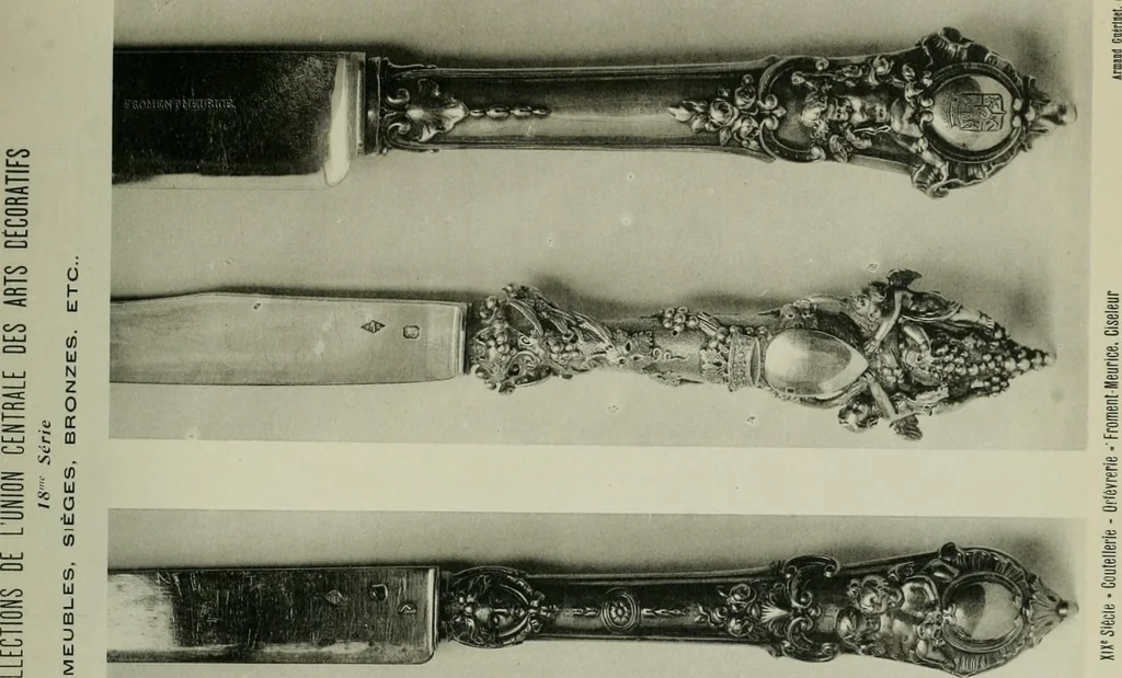 An illustration from Meubles, sièges, bronzes, dessins, 1900, leaf 92