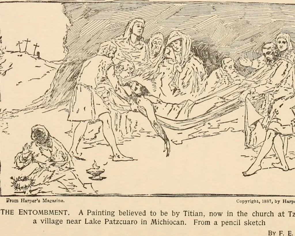 An illustration from Mexican painting and painters; a brief sketch of the development of the Spanish school of painting in Mexico, 1891, leaf 37