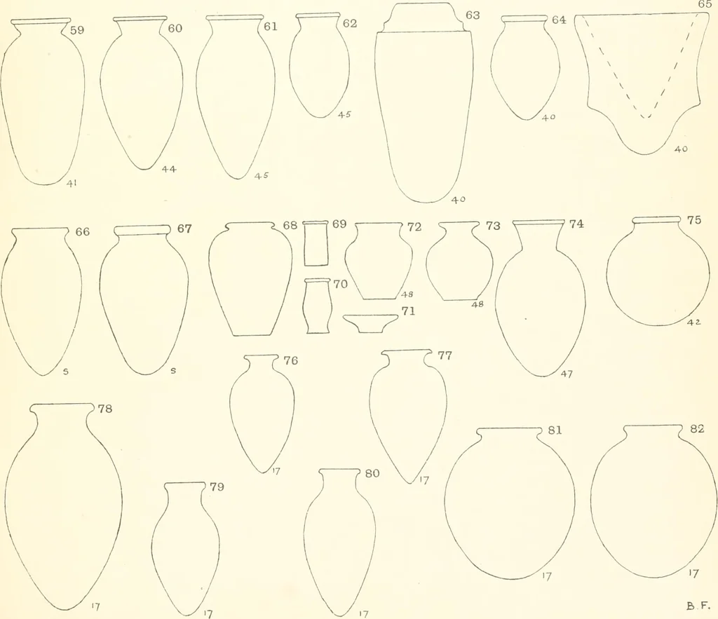 An illustration from Meydum and Memphis (III), 1910, leaf 112
