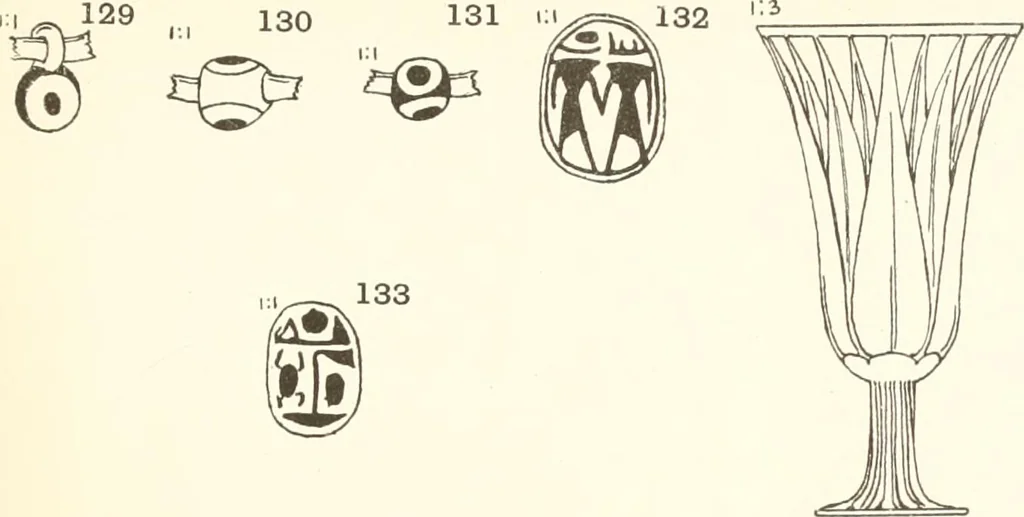 An illustration from Meydum and Memphis (III), 1910, leaf 116