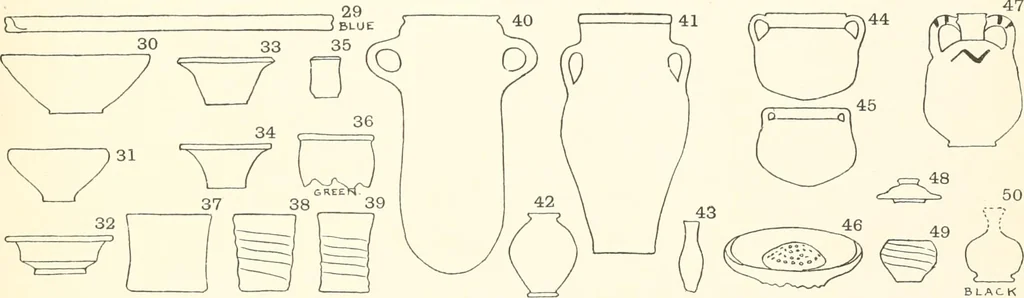 An illustration from Meydum and Memphis (III), 1910, leaf 142