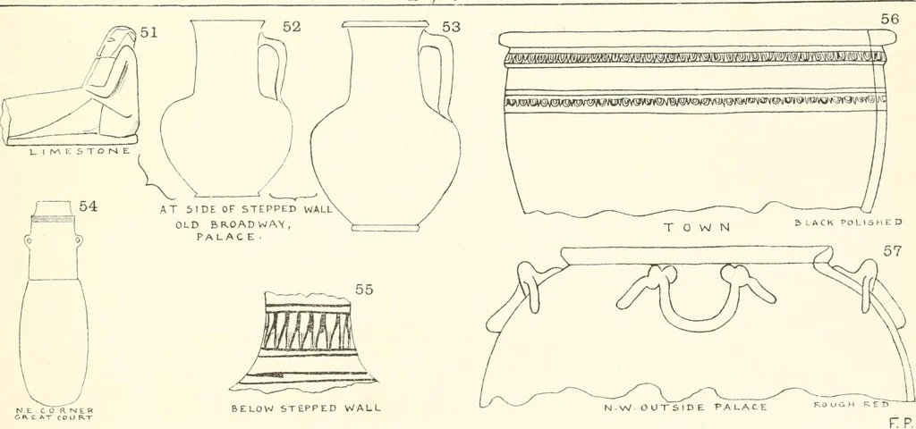 An illustration from Meydum and Memphis (III), 1910, leaf 142