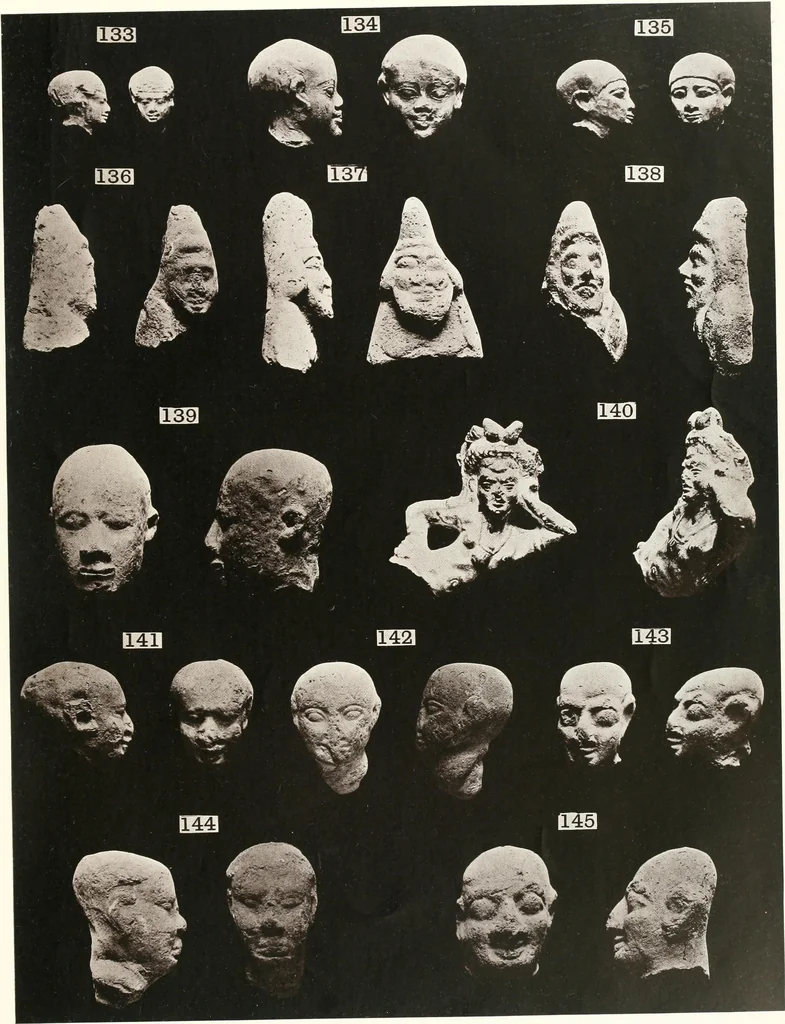 An illustration from Meydum and Memphis (III), 1910, leaf 144