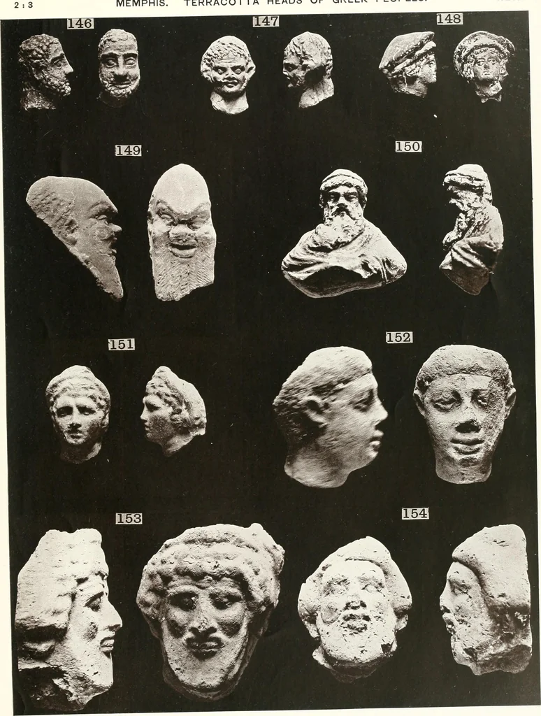 An illustration from Meydum and Memphis (III), 1910, leaf 146