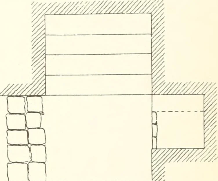 An illustration from Meydum and Memphis (III), 1910, leaf 68
