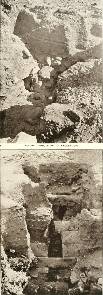 An illustration from Meydum and Memphis (III), 1910, leaf 74