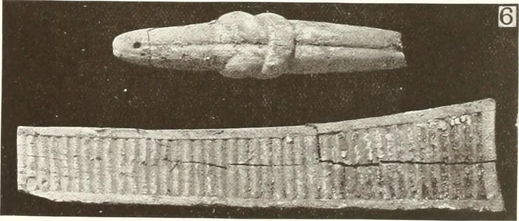 An illustration from Meydum and Memphis (III), 1910, leaf 82