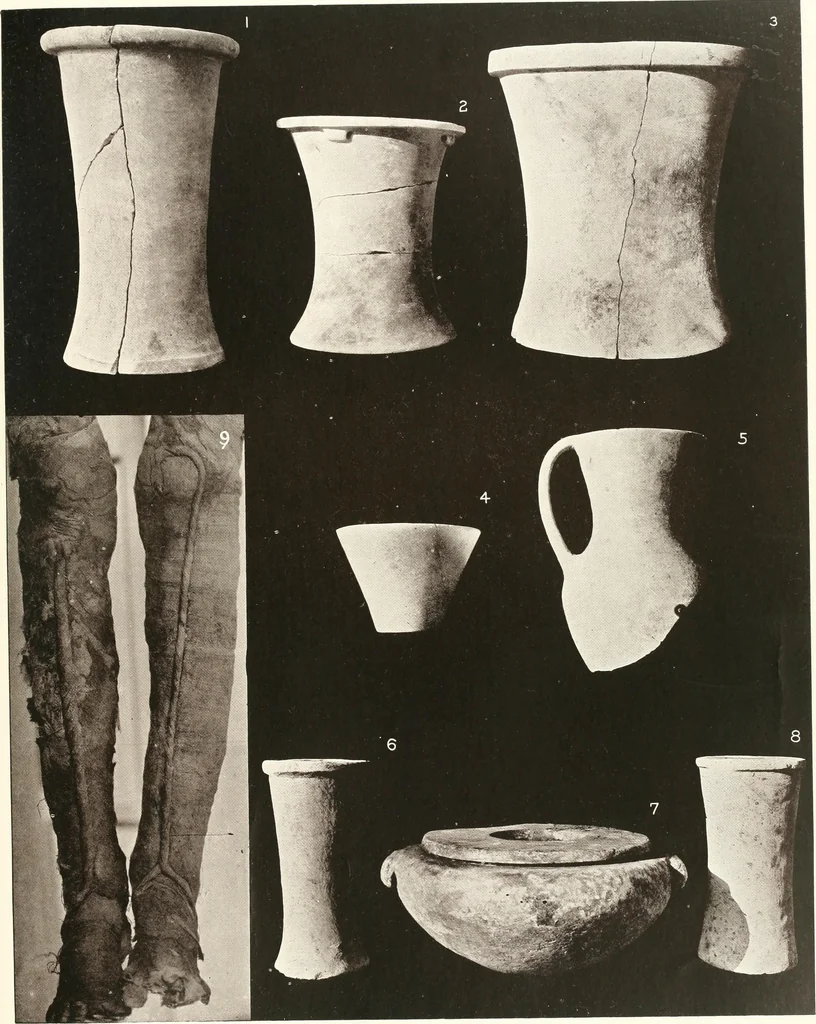 An illustration from Meydum and Memphis (III), 1910, leaf 98