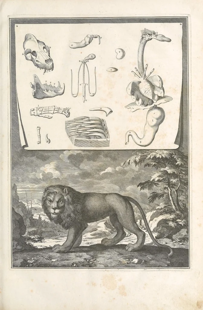 An illustration from Mémoires pour servir à l'histoire naturelle des animaux, 1676, leaf 23