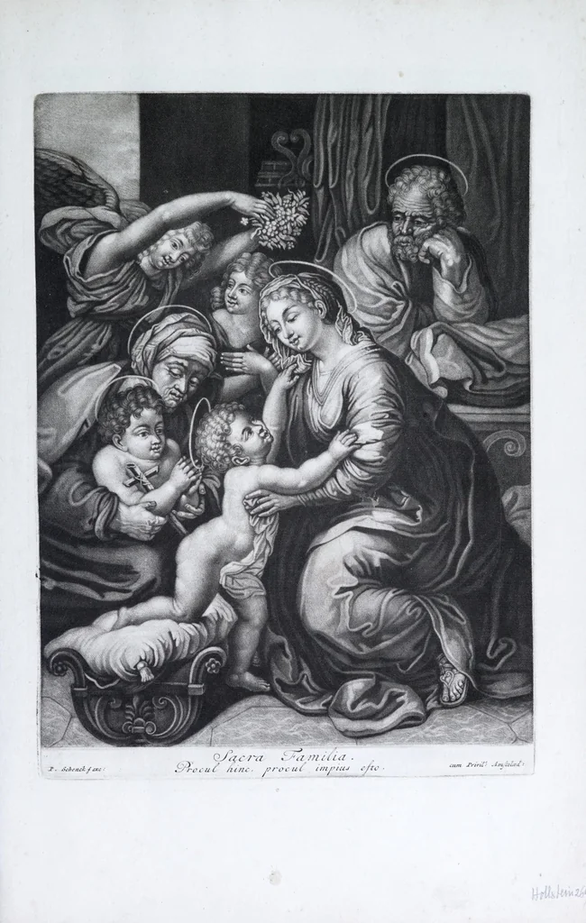 An illustration from [Mezzotints], 1650, leaf 17
