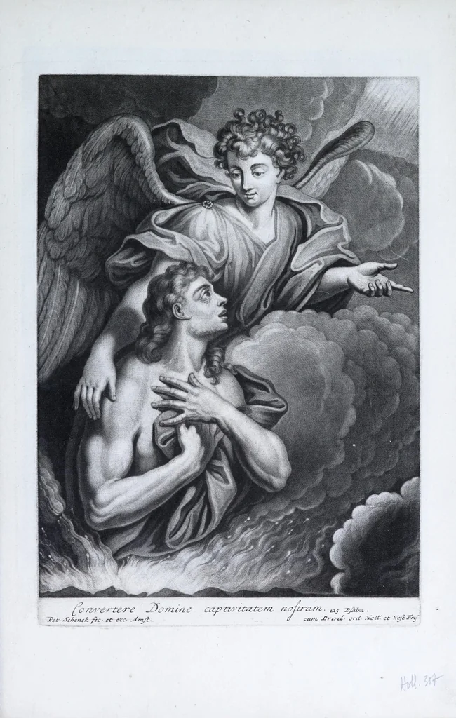 An illustration from [Mezzotints], 1650, leaf 37