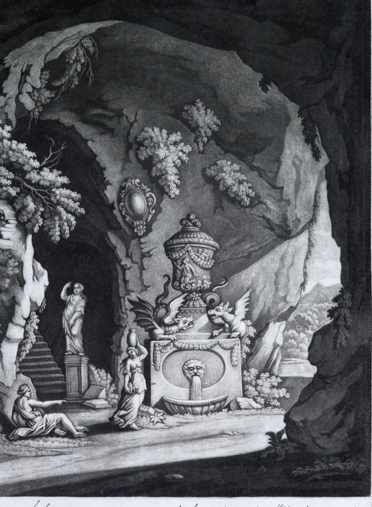 An illustration from [Mezzotints], 1650, leaf 47