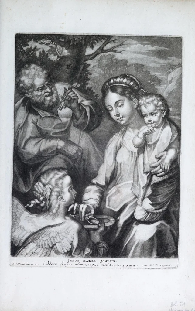 An illustration from [Mezzotints], 1650, leaf 9