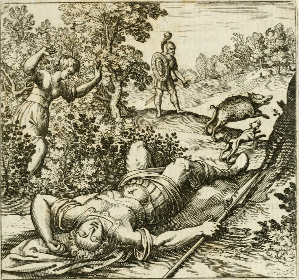 An illustration from Michaelis Majeri ... Secretioris naturae secretorum scrutinium chymicum : per oculis et intellectui accuratè accommodata, figuris cupro appositissimè incisa, ingeniosissima emblemata, hisque confines, & ad rem egregiè facientes sententias, doctissimaque item epigrammata, illustratum .., 1687, leaf 146