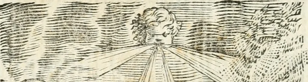 An illustration from Michaelis Majeri ... Secretioris naturae secretorum scrutinium chymicum : per oculis et intellectui accuratè accommodata, figuris cupro appositissimè incisa, ingeniosissima emblemata, hisque confines, & ad rem egregiè facientes sententias, doctissimaque item epigrammata, illustratum .., 1687, leaf 73