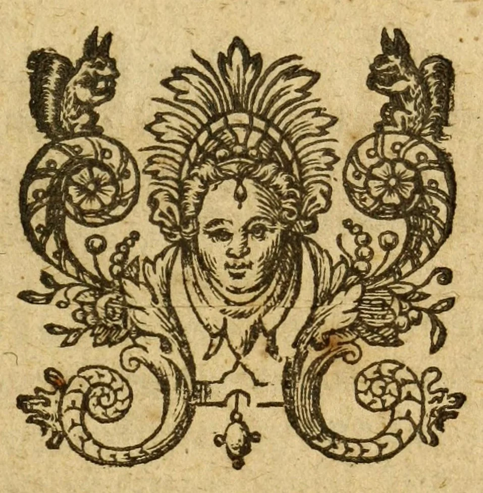 An illustration from Michaelmas Terme : as it hath been sundry times acted by the Children of Paules, 1607, leaf 7