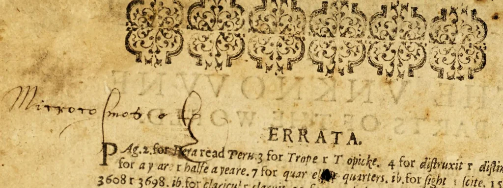 An illustration from Microcosmus, or A little description of the great world. : A treatise historicall, geographicall, politicall, theologicall., 1621, leaf 442