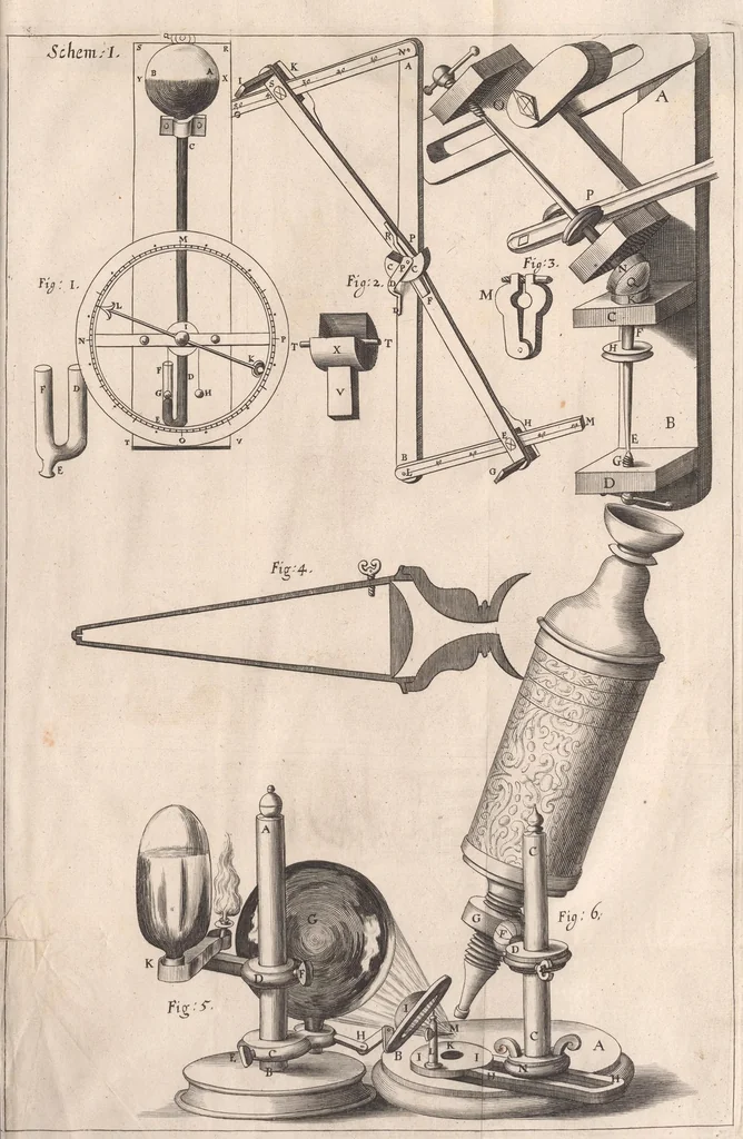 An illustration from Micrographia: or, Some physiological descriptions of minute bodies made by magnifying glasses, 1665, leaf 39